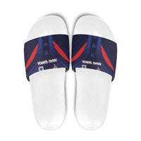 Rugby Samoa Slide Sandals Siva Tau Spirit Sporty Vibes - Polynesian Pride
