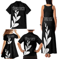 Personalised New Zealand Canoeing Special Jersey Family Matching Tank Maxi Dress and Hawaiian Shirt LT03 - Polynesian Pride