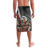 New Zealand Te Matatini Lavalava Kapa Haka and Silver Fern - Maori Art Pattern