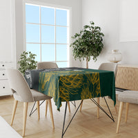 South Africa and New Zealand Tablecloth King Protea and Silver Fern Mix Culture Pattern LT03 - Polynesian Pride