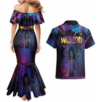 Aotearoa Arts Festival 2025 Couples Matching Mermaid Dress and Hawaiian Shirt Maori Music Art Dance - Rhythmic Vibes LT03 - Polynesian Pride