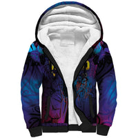 Aotearoa Arts Festival 2025 Sherpa Hoodie Maori Music Art Dance - Rhythmic Vibes