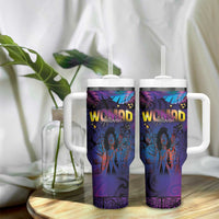 Aotearoa Arts Festival 2025 Tumbler With Handle Maori Music Art Dance - Rhythmic Vibes