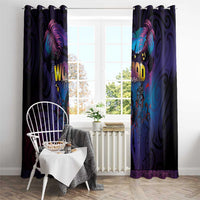 Aotearoa Arts Festival 2025 Window Curtain Maori Music Art Dance - Rhythmic Vibes