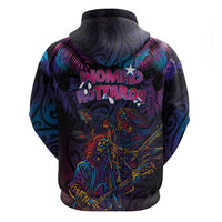 Aotearoa Arts Festival 2025 Hoodie Maori Performing Art and Music - Rhythmic Vibes