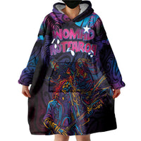 Aotearoa Arts Festival 2025 Wearable Blanket Hoodie Maori Performing Art and Music - Rhythmic Vibes LT03 - Polynesian Pride