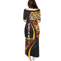 Samoa Siapo Ula Fala Family Matching Puletasi and Hawaiian Shirt Polynesian Tribal Pattern LT03 - Polynesian Pride