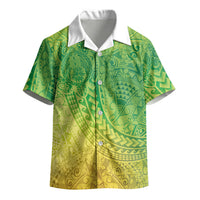 Hawaiian Turtles and Leis Kid Hawaiian Shirt Tribal Kakau Pattern Fresh Summer Vibe LT03 - Polynesian Pride