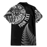 Personalised New Zealand Maori Art Tattoo and Silver Fern Family Matching Mermaid Dress and Hawaiian Shirt LT03 - Polynesian Pride