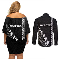 custom-new-zealand-rugby-couples-matching-off-shoulder-short-dress-and-long-sleeve-button-shirts-haka-dance-tribal-god-mask-maori-pattern