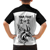 Personalised South Africa and New Zealand Hawaiian Shirt Champion History Go Final 2023 Vintage Style LT03 - Polynesian Pride