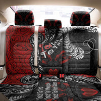 Aotearoa Toitu Te Tiriti Back Car Seat Cover New Zealand Honour the Treaty - Te Tiriti Is Us LT03 - Polynesian Pride
