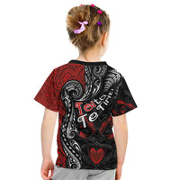Aotearoa Toitu Te Tiriti Kid T Shirt New Zealand Honour the Treaty - Te Tiriti Is Us LT03 - Polynesian Pride