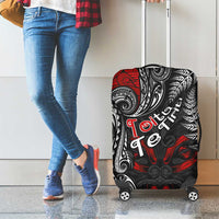 Aotearoa Toitu Te Tiriti Luggage Cover New Zealand Honour the Treaty - Te Tiriti Is Us LT03 - Polynesian Pride