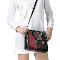 Aotearoa Toitu Te Tiriti Shoulder Handbag New Zealand Honour the Treaty - Te Tiriti Is Us LT03 - Polynesian Pride