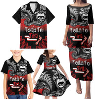 Aotearoa Toitu Te Tiriti Family Matching Puletasi and Hawaiian Shirt New Zealand Honour the Treaty - Fight Together LT03 - Polynesian Pride