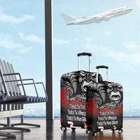 Aotearoa Toitu Te Tiriti Luggage Cover New Zealand Honour the Treaty - Fight Together LT03 - Polynesian Pride
