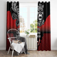 Aotearoa Toitu Te Tiriti Window Curtain New Zealand Honour the Treaty - Fight Together LT03 - Polynesian Pride