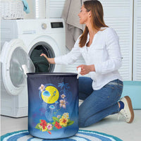Palau Jellyfish Laundry Basket Ocean Heritage Tropical Plants - Polynesian Pride
