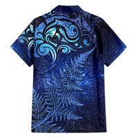 New Zealand Matariki Family Matching Puletasi and Hawaiian Shirt Maori Pattern and Silver Fern LT03 - Polynesian Pride