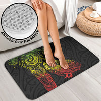 Aotearoa Moko Tribal Tattoo Bathroom Set New Zealand Maori Penguin and Fantail Reggae Style LT03 - Polynesian Pride