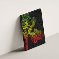 Aotearoa Moko Tribal Tattoo Canvas Wall Art New Zealand Maori Penguin and Fantail Reggae Style LT03 - Polynesian Pride