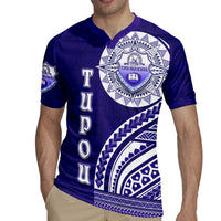 Tupou College Toloa Rugby Jersey Ngatu and Polynesian Pattern LT03 - Polynesian Pride