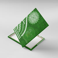 Liahona High School Canvas Wall Art Ngatu and Polynesian Pattern