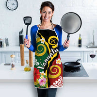 Melanesian Vanuatu Tribal Boar Tusk Apron Tropical Plants and Namele Motifs - Polynesian Pride