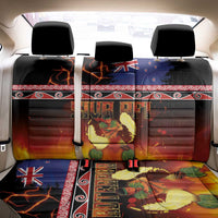 Aotearoa Siva Afi Back Car Seat Cover Tribal Performers of Aotearoa Fire Knife Dancing LT03 - Polynesian Pride