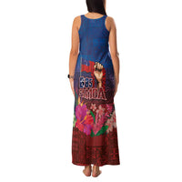 Proud of Samoa Family Matching Tank Maxi Dress and Hawaiian Shirt Ula Nifo with Samoa 685 and Hibiscus Tapa Tribal Pattern LT03 - Polynesian Pride