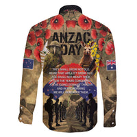 Australia and New Zealand ANZAC Day Family Matching Mermaid Dress and Hawaiian Shirt Kangaroo and Kiwi Bird Soldier-Honor and Remember Vintage Style LT03 - Polynesian Pride