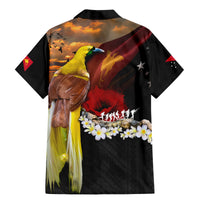 Papua New Guinea Remembrance Day Family Matching Mermaid Dress and Hawaiian Shirt Bird of Paradise Plumeria Flower and Polynesian Pattern LT03 - Polynesian Pride