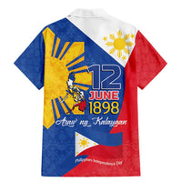 Philippines Independence Day Family Matching Mermaid Dress and Hawaiian Shirt Araw ng Kalayaan Polynesian Sun and YAKAN Pattern LT03 - Polynesian Pride