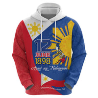 Philippines Independence Day Hoodie Araw ng Kalayaan Polynesian Sun and YAKAN Pattern LT03 - Polynesian Pride
