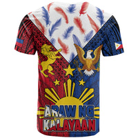 Philippines Independence Day 126th Anniversary T Shirt Polynesian Pattern National Flag Style