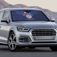 Rugby Toa Samoa Auto Sun Shade Champions Six Eight Five - Polynesian Pride