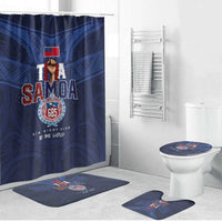 Rugby Toa Samoa Bathroom Set Champions Six Eight Five - Polynesian Pride