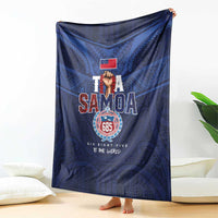 Rugby Toa Samoa Blanket Champions Six Eight Five - Polynesian Pride