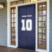 Custom Rugby Toa Samoa Door Cover Champions Six Eight Five - Polynesian Pride