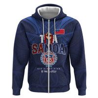 Custom Rugby Toa Samoa Hoodie Champions Six Eight Five - Polynesian Pride