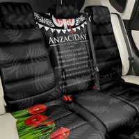 New Zealand ANZAC Day Back Car Seat Cover Lest We Forget Haka Dance Respect LT03 - Polynesian Pride