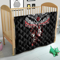 New Zealand Maori Girl Quilt - Silver Fern and Koru Pattern LT03 - Polynesian Pride