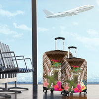 Vanuatu Selebretem 44th Indipendens Dei Luggage Cover Yumi Pig Tusk and Namele Fern