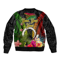 Vanuatu Independence Day Bomber Jacket Tugeta Yumi Selebretem Indipendens Dei