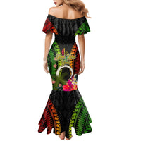 Vanuatu Independence Day Mermaid Dress Tugeta Yumi Selebretem Indipendens Dei LT03 - Polynesian Pride