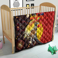 Australia and Papua New Guinea Together Quilt Bird-of-paradise and Kangaroo with Oro Tapa and Aboriginal Art Motifs LT03 - Polynesian Pride