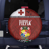 Tongan Christmas Spare Tire Cover Kilisimasi Fiefia with Ngatu Art Tattoo LT03 - Polynesian Pride