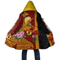 Papua New Guinea Independence Day Cloak Birds-of-Paradise Melanesian Tattoos Tropical Plants