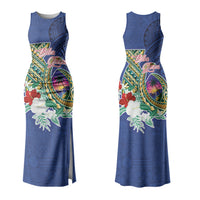 Guam Chamorro Family Matching Tank Maxi Dress and Hawaiian Shirt Tribal Latte Stone and Seal Artwork Polynesian Patterns